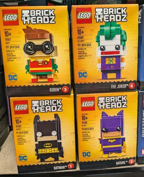 LEGO BrickHeadz Set 1-4 DC Comics Batman Batgirl Robin Joker New Sealed FastShip