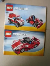Lego Building Instructions Creator 5867 Part 1 and 2, Part 1 and 2