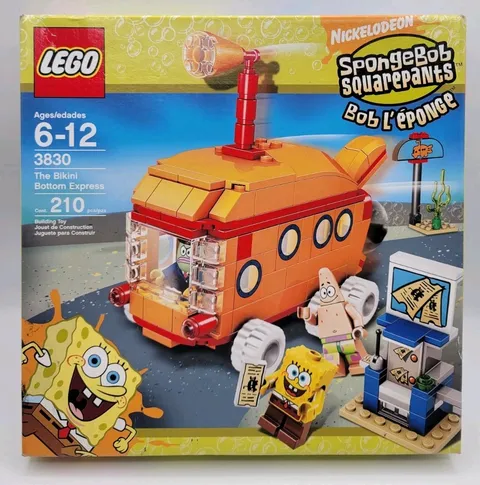 LEGO 3830 SpongeBob SquarePants The Bikini Bottom Express New In Box