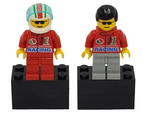 LEGO Town Octan oct035 & oct040 Racing Minifigures (Lot of 2)