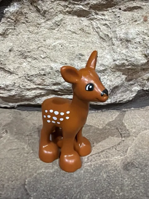 Lego Duplo FAWN BABY DEER for Game Reserve Animal Zoo Forest Replacement
