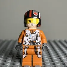LEGO Star Wars - Poe Dameron Minifigure - Pilot - sw0658 75102 - 1V