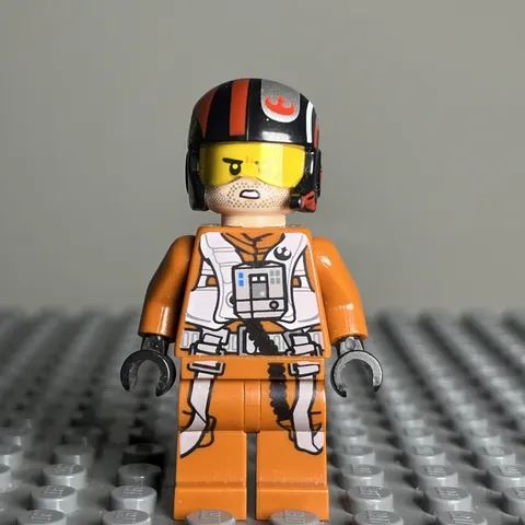 LEGO Star Wars - Poe Dameron Minifigure - Pilot - sw0658 75102 - 1V