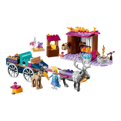 LEGO Disney Frozen II Elsa’s Wagon Adventure 41166 + Anna & Olaf - Complete