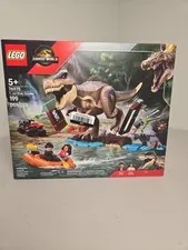 LEGO Jurassic World 76975 T Rex River Escape Dinosaur Toy SEALED