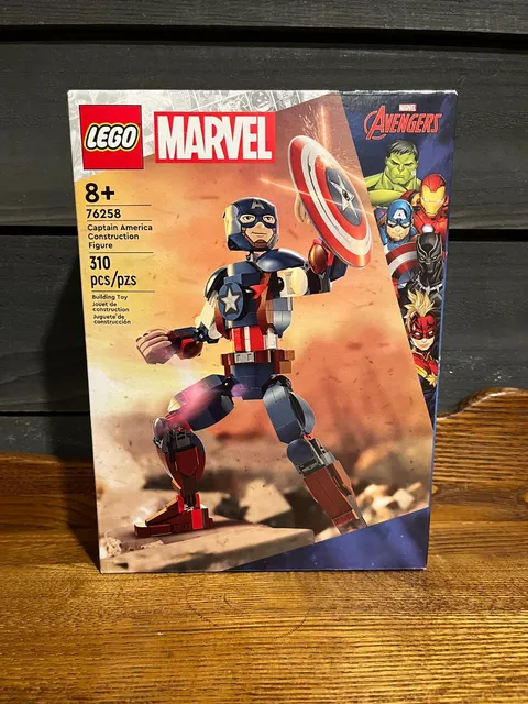 LEGO Super Heroes: Captain America Construction Figure (76258) Resealed