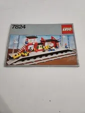 Lego Railway Station Train Set 7824 - Instruction Manual Booklet ONLY