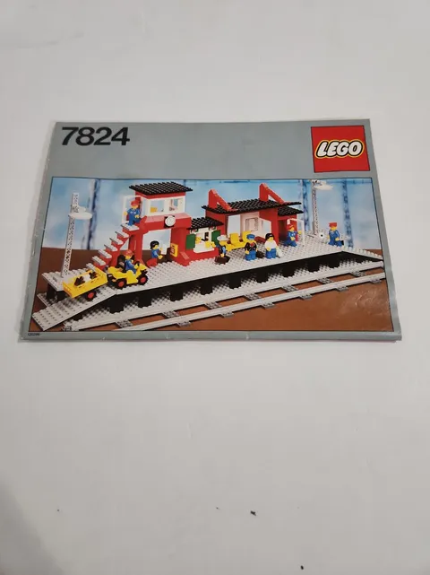 Lego Railway Station Train Set 7824 - Instruction Manual Booklet ONLY