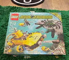 LEGO Aqua Raiders 7774 Crab Crusher OPENED - missing mini figs