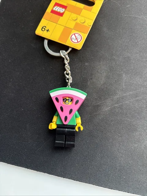 LEGO 854039 VIP WATERMELON GUY KEY CHAIN, 2020 - RETIRED (NEW), Rare Item