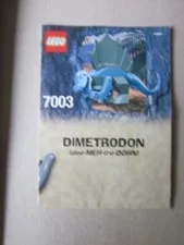 Lego 7003 Instructions Instruction Dimetrodon