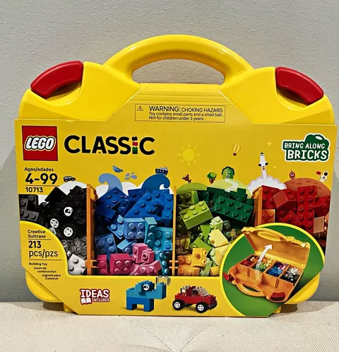 LEGO Classic Creative Suitcase 10713 Set 213 pcs Ages 4-99 Ideas Included