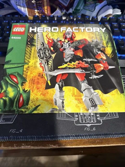 LEGO Hero Factory Furno XL 44000 Instruction Manual ONLY Retired