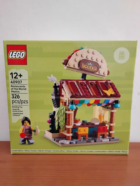 LEGO 40907 Restaurants of the World: Mexico - 24 Hour Handling - New & Sealed!