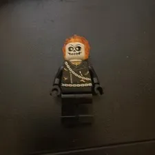 Lego Ghost Rider Minifigure Marvel RETIRED Hard To Find Spider-Man Set 76058