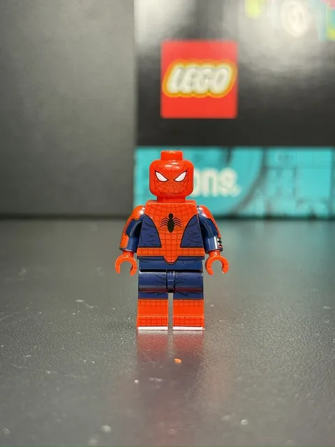 New Lego Marvel Superhero's 1978 Japanese Spider-Man Custom Minifigure