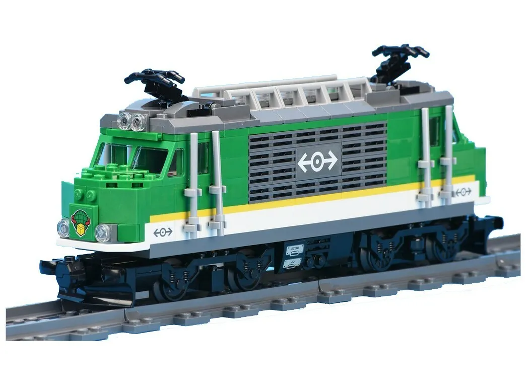 New LEGO City Cargo Train Engine car Locomotive 60198 Wagon power Motor included