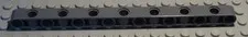 Lego Technic Perforated Beam 1x15 New Dark Grey