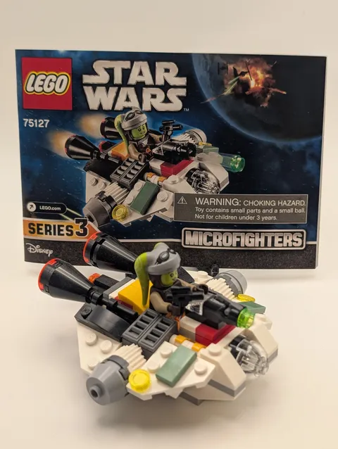 LEGO Star Wars: The Ghost Microfighter (75127) Complete W Manual
