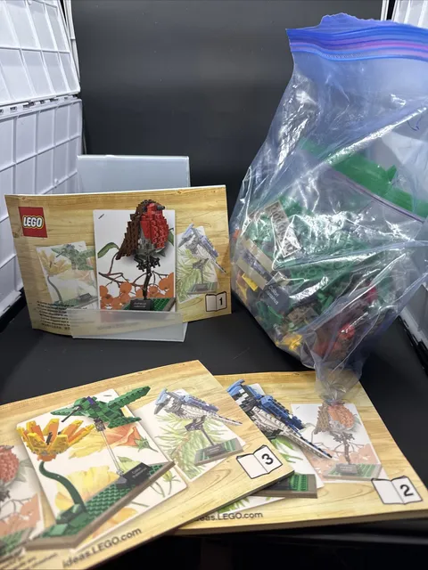 LEGO Ideas Birds 21301 - Retired & Rare - Complete with /Manuals - Taken Apart