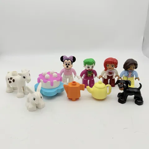 LEGO DUPLO Lot of 10 Minnie Mouse Joker Figures Animals Replacement Parts