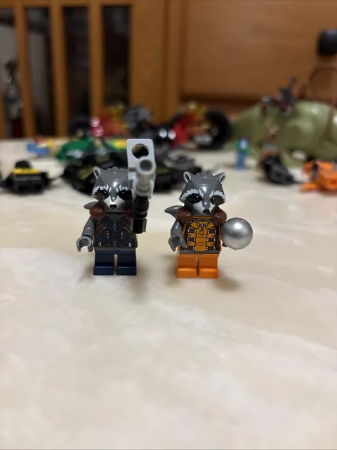 LEGO Rocket Raccoon SH0384 & SH0122 Bundle