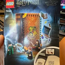 LEGO Harry Potter Hogwarts Moment: Transfiguration Class 76382 Manual Booklet