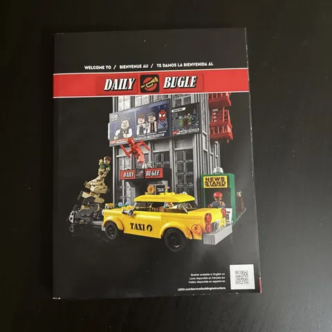 LEGO Marvel Daily Bugle Newspaper Office 76178 Instruction Booklet  Brand New