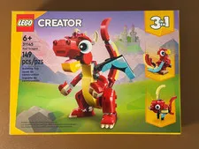 LEGO Creator 31145 Red Dragon 3 in 1 Building Set