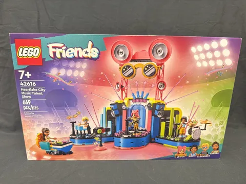 LEGO Friends 42616 Heartlake City Music Talent Show 669 Pieces New Sealed