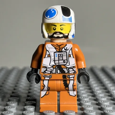 LEGO® Temmin Snap Wexley Minifigure sw1047 Star Wars™ Rebel Pilot 75248 - 2F