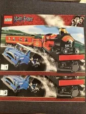 LEGO 4841 HARRY POTTER HOGWARTS EXPRESS INSTRUCTION MANUALS ONLY
