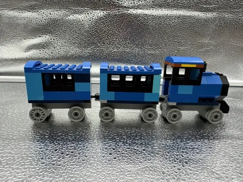 LEGO Classic Medium Creative Bricks Train & Car 3 Pcs Set No Instructions/Box