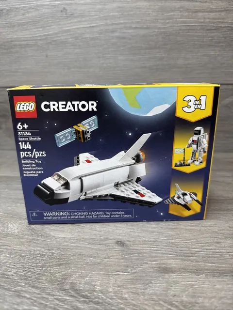 LEGO Creator 31134 Space Shuttle 144 Pcs Building Toy New