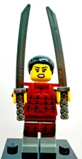 LEGO (71008) CMF Series 13 Samurai Warrior Minifigure col13-12 Complete New