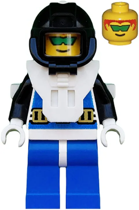 LEGO [No Color/Any Color] Aquanaut 2 aqu002 Used Genuine