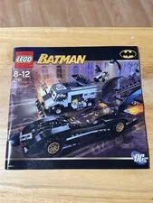 Lego Batmobile & Two-Face Armored Truck #7781 Instructions Book ONLY