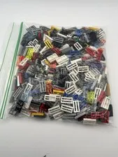 LEGO Parts 2412b 1x2 Tile with Grill Multi Color Massive Lot 200+ Count