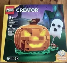 LEGO 40697 Halloween Pumpkin 254 Pieces with Light Brick Included