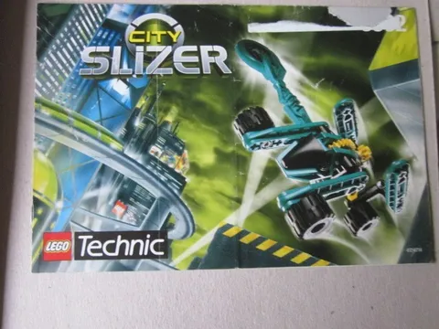 Lego Technic 8502? City Slicer Building Instructions Instruction