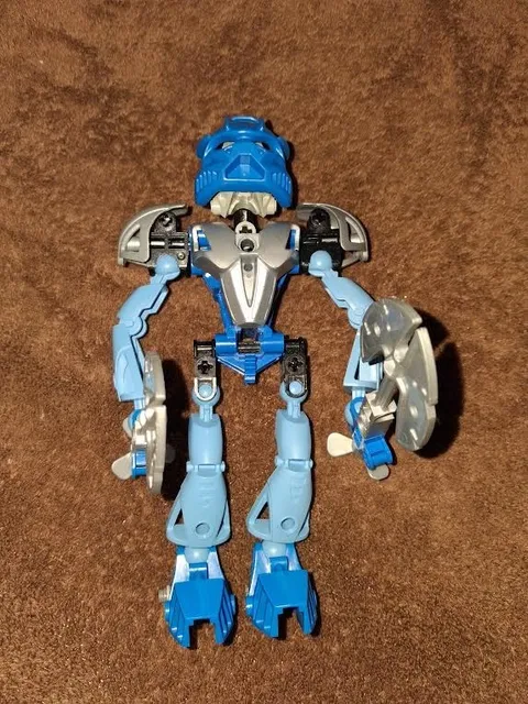 Vintage Lego Bionicle Toa Nuva Gali Nuva (8570)  100% complete 