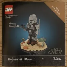 LEGO Star Wars The Mandalorian & Grogu Illustrated Manual 6648338 B&M Exclusive