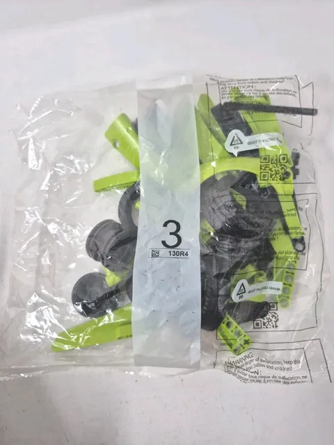 Lego Replacement Parts 2017  Bag 3 - Sealed - Unknown Set-130R4-technic.