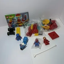 LEGO DUPLO Marvel Super Hero Adventures 10921 Spiderman Ironman Captain America