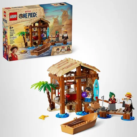 LEGO ONE PIECE Windmill Village Hut 75636 299 Pieces Luffy