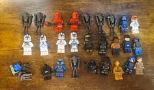26 Lego Star Wars Minifigures, Clones, Droid, Boba Fett, Mandalorians, C3PO