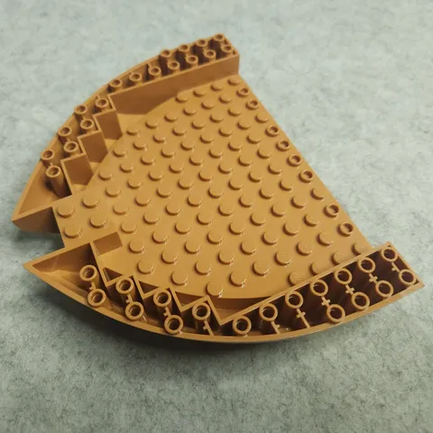 LEGO 64651 Boat Hull Brick 16 x 13 x 2 Medium Nougat x1 Genuine