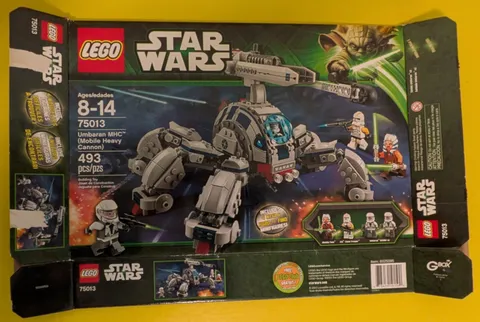 Lego Star Wars lego Umbaran MHC (Mobile Heavy Cannon) 75013   ***BOX ONLY***