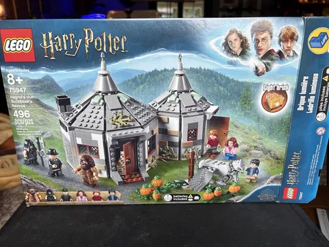 LEGO Harry Potter Hagrid's Hut 75947 Complete Set Used