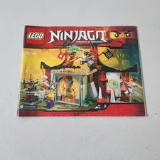 LEGO NINJAGO 70756 Dojo Showdown Instruction Manual Only